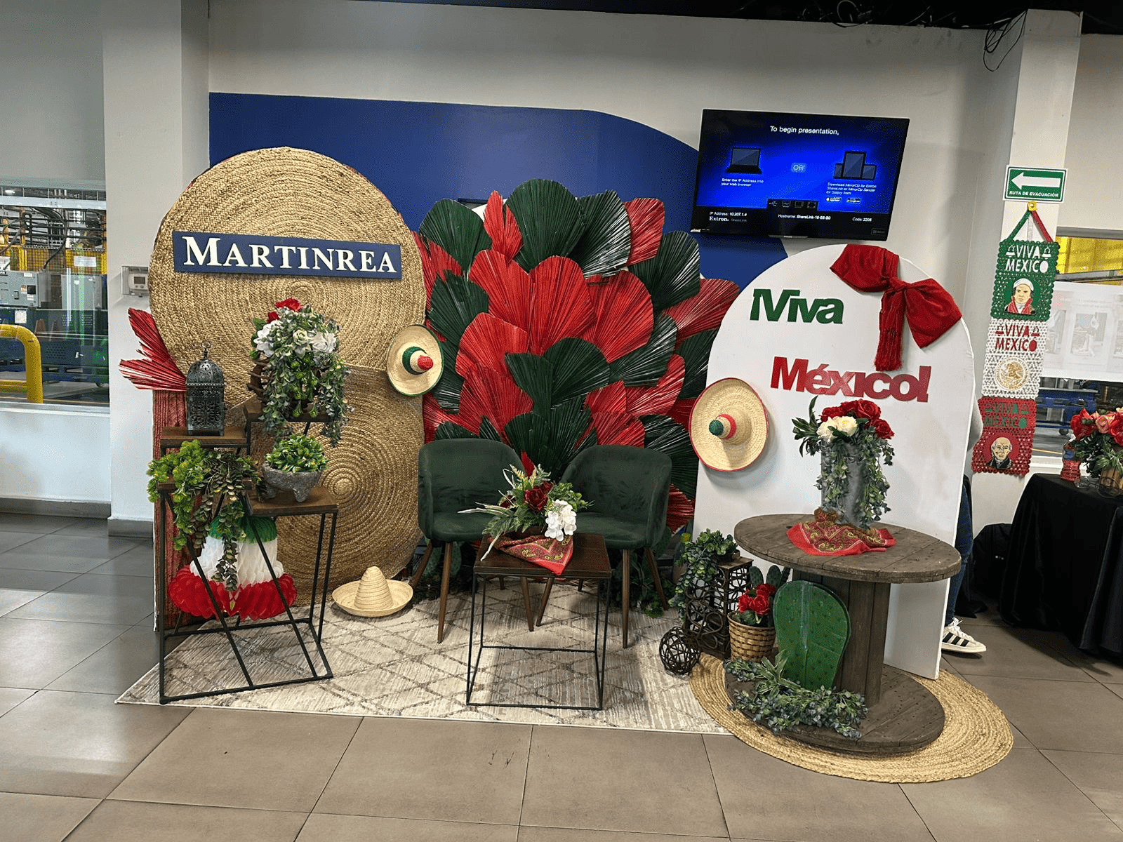 Martinrea — Viva México decoración