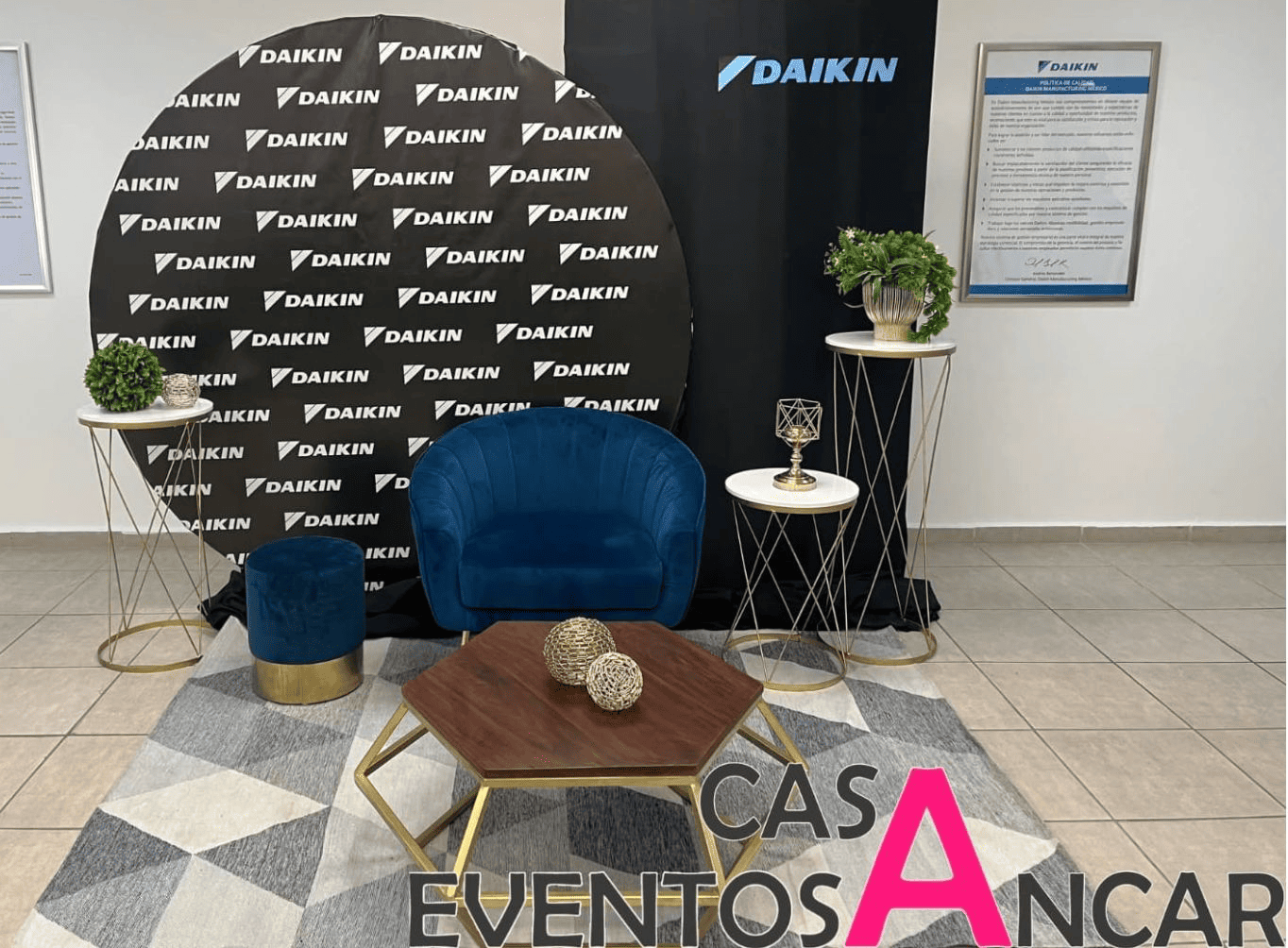 Evento corporativo lounge
