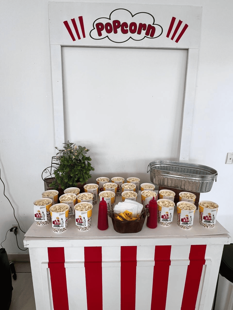 Puesto de palomitas
