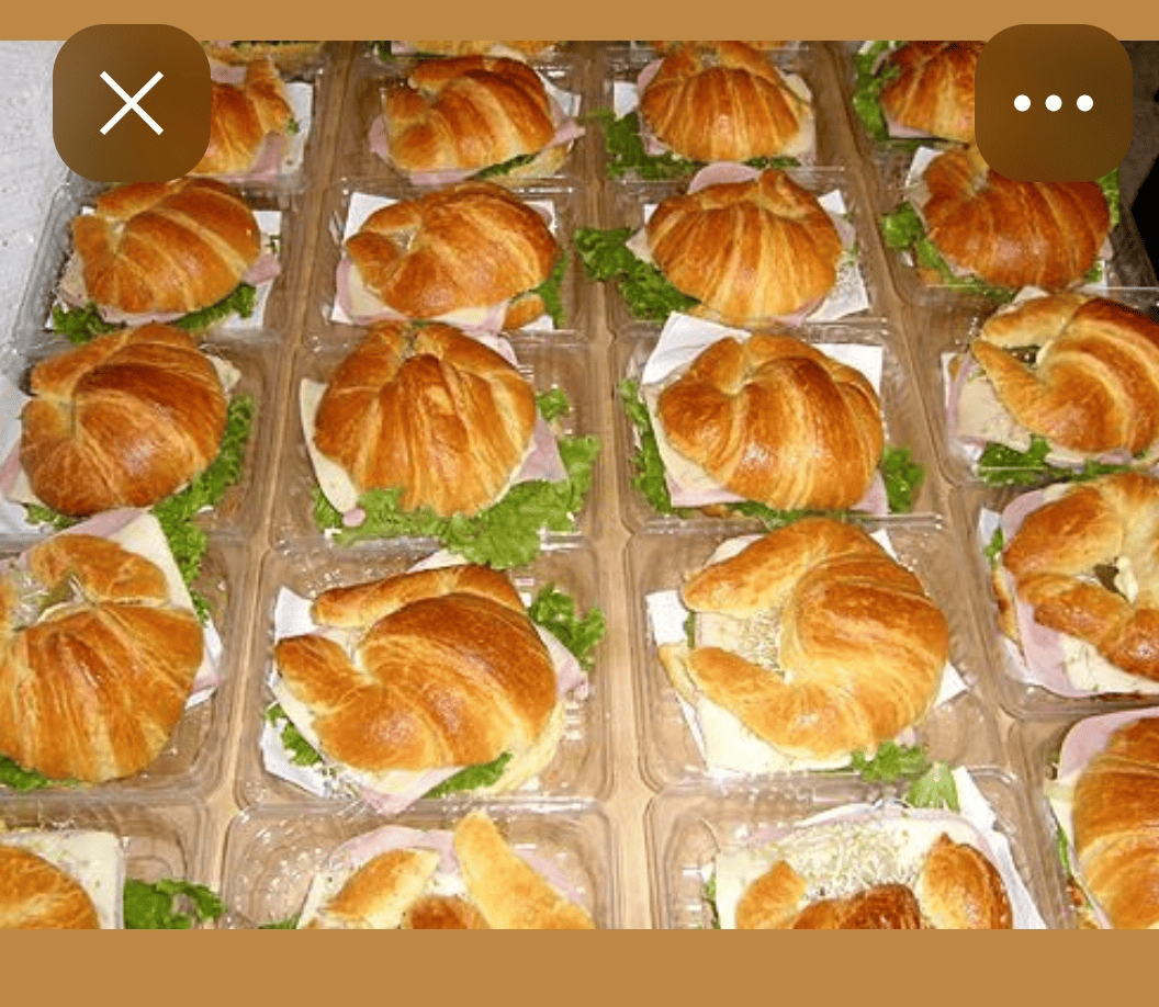 Croissants para evento
